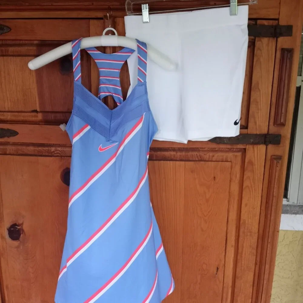Nike racerback tank dress and short set - Picture 3 of 15